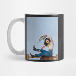 Wild West Series Riding High Cowgirl Mug